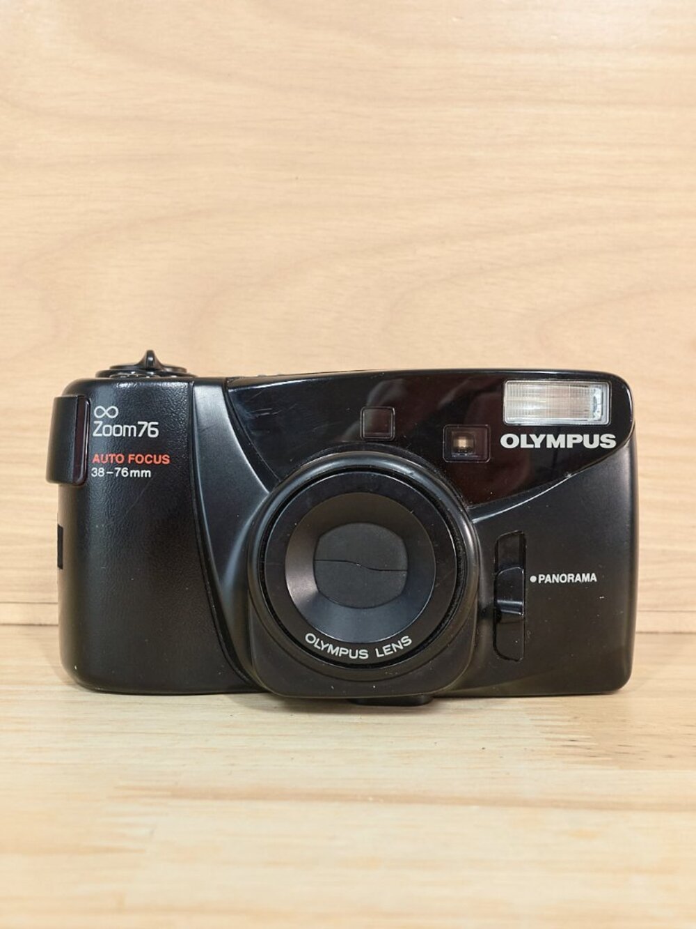 Olympus Infinity Zoom 76 35mm Film Camera Point & Shoot Tested Working Japan